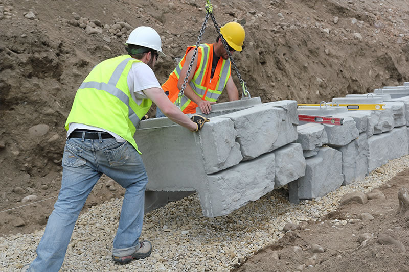 image of ongoing project (for a general contractor)