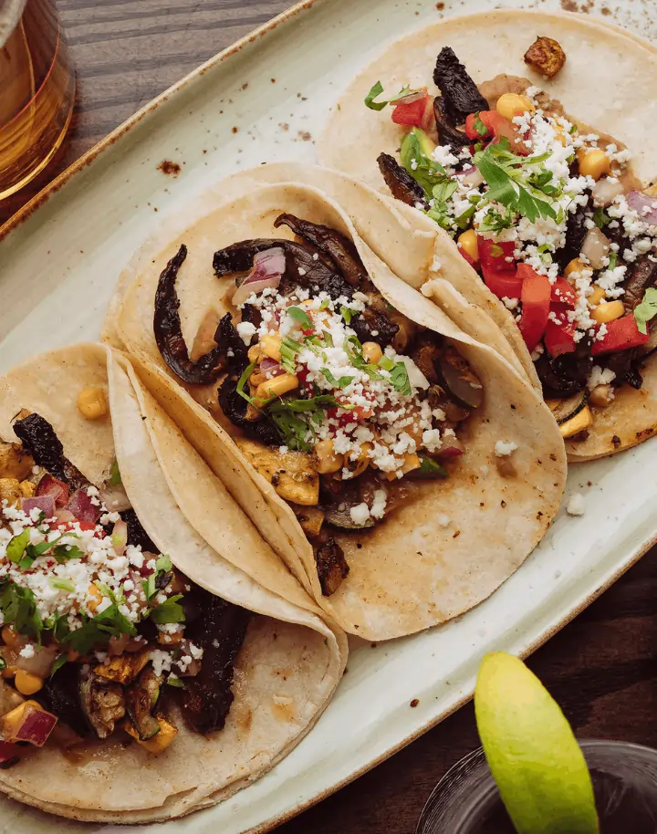 Freshly made Mexican street tacos, ordered fast via restaurant POS system for Mexican restaurants.