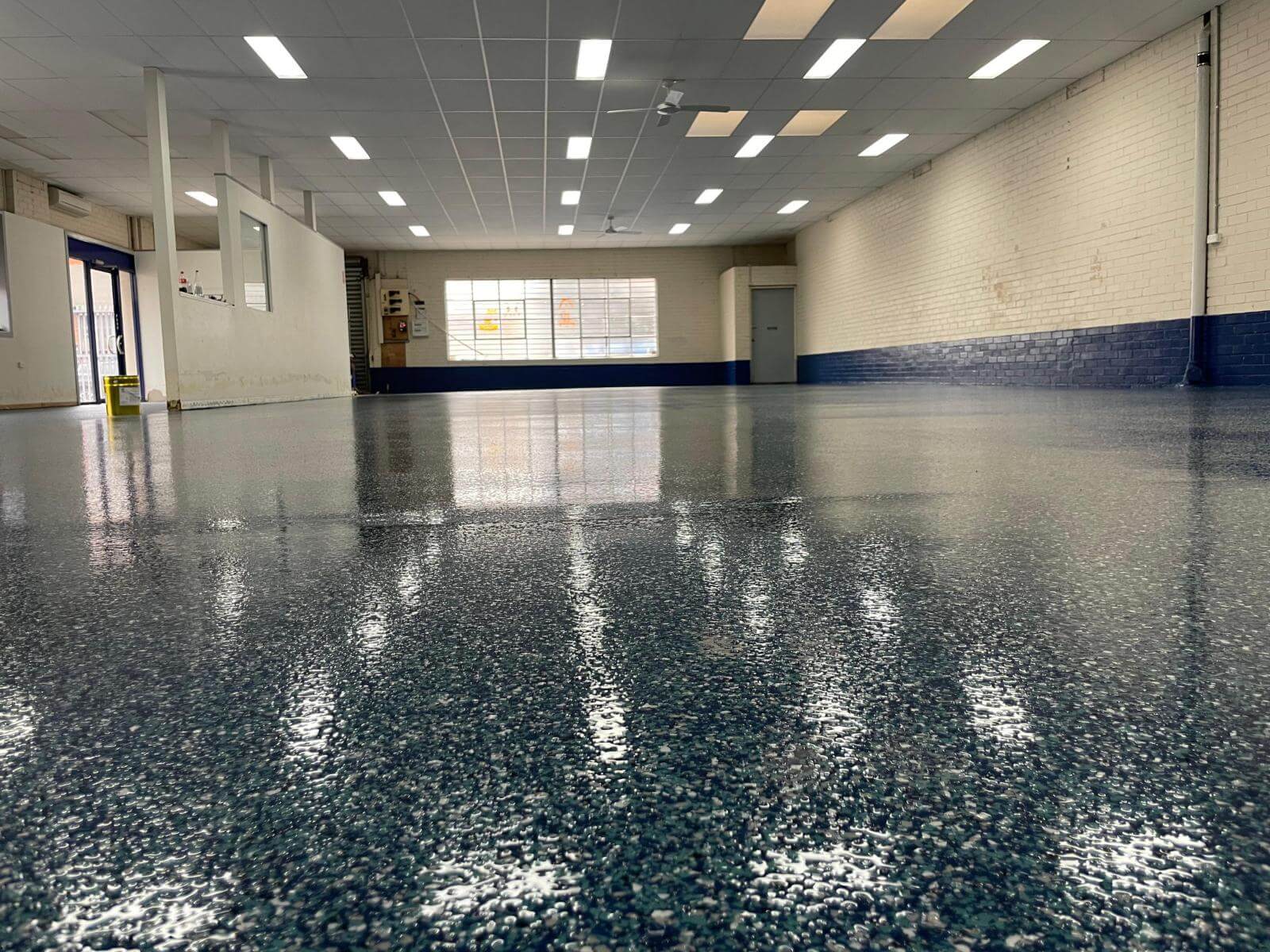 commercial epoxy flake floor coating melbourne vic