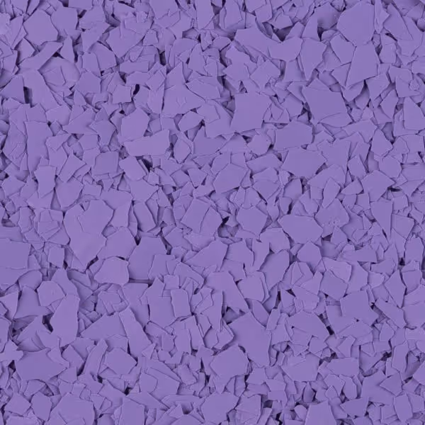 Close-up texture of irregular small purple flakes densely packed together.