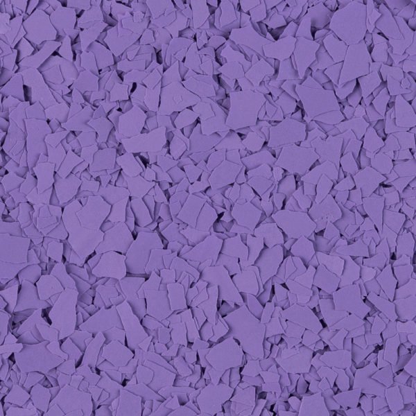 Close-up texture of irregular small purple flakes densely packed together.