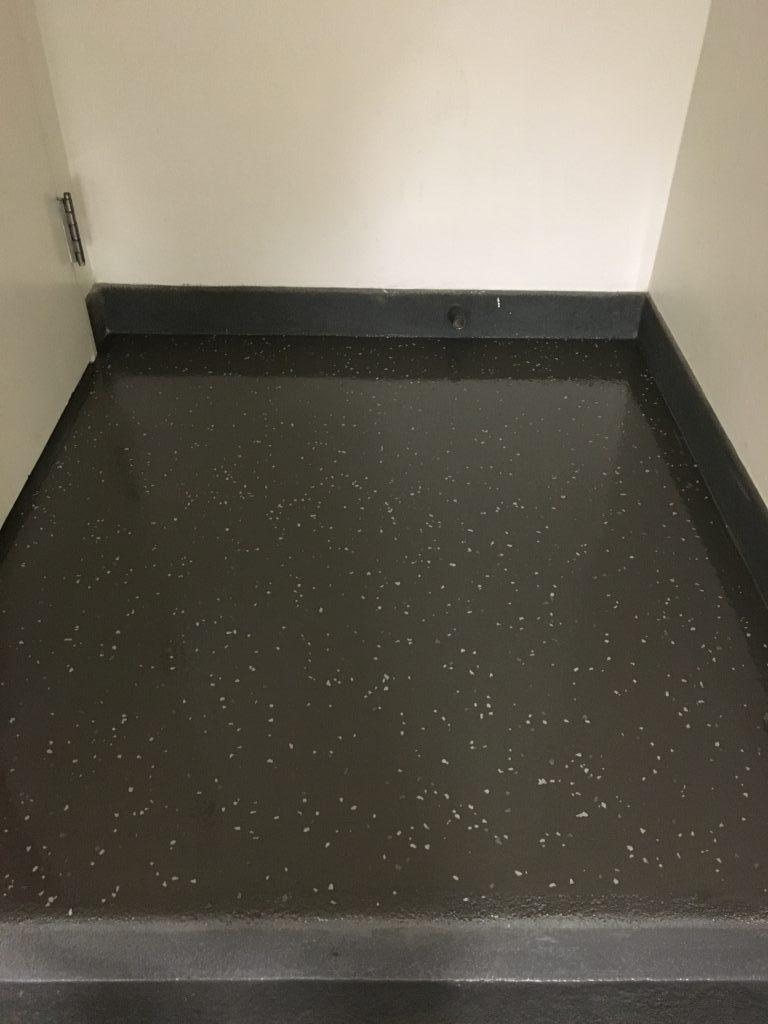 Concrete floor resurfacing with epoxy flake floor melbourne