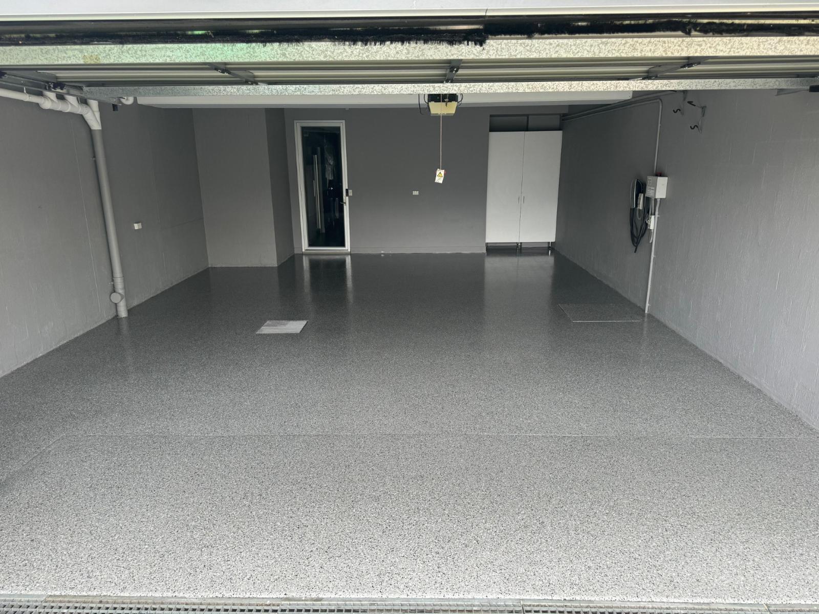 epoxy garage flake floor finish melbourne