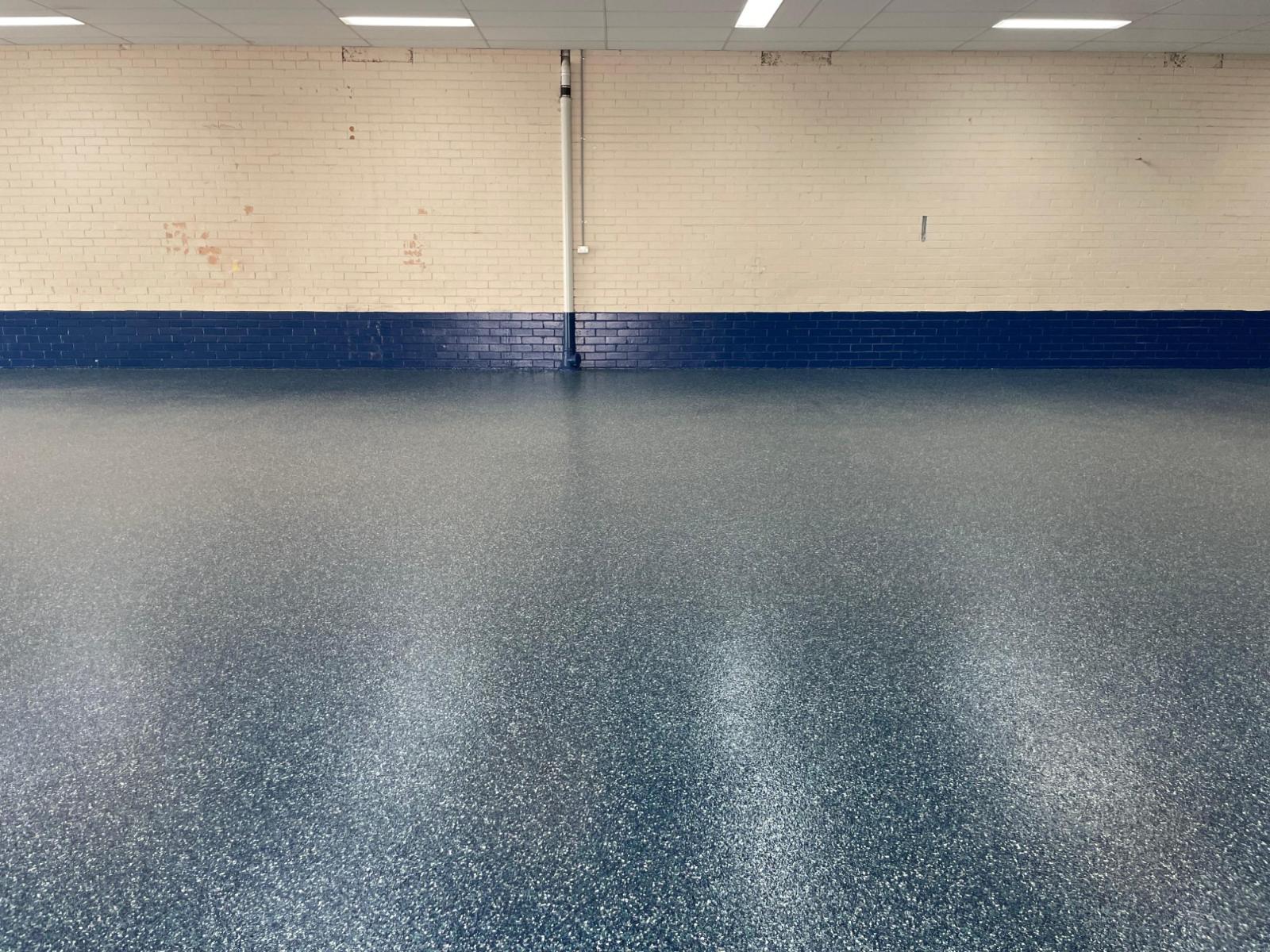 Epoxy flake floor in melbourne for industrial spaces