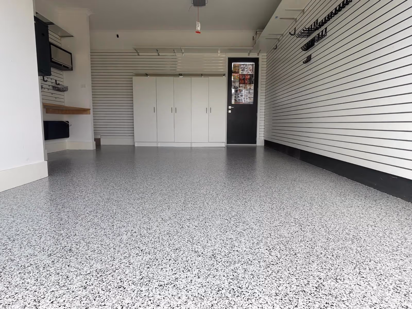 Epoxy flake floor for garage floors melbourne vic