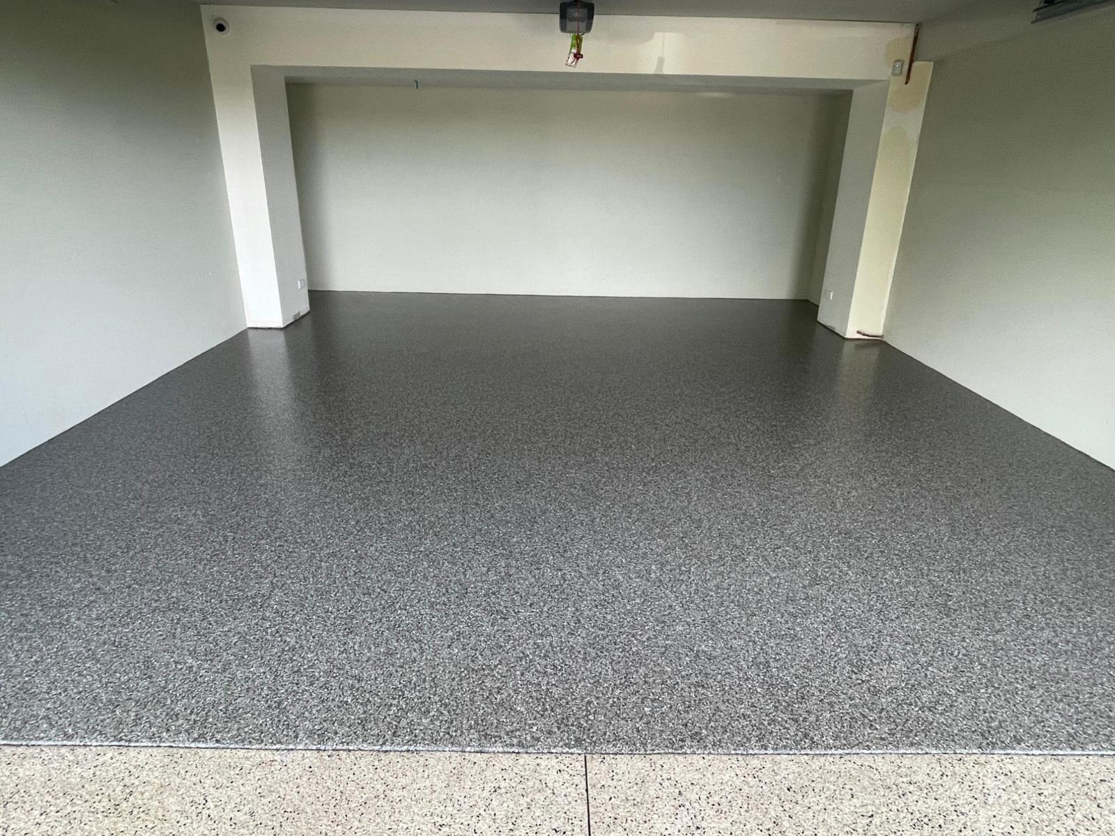 Epoxy flake garage floor coatings melbourne