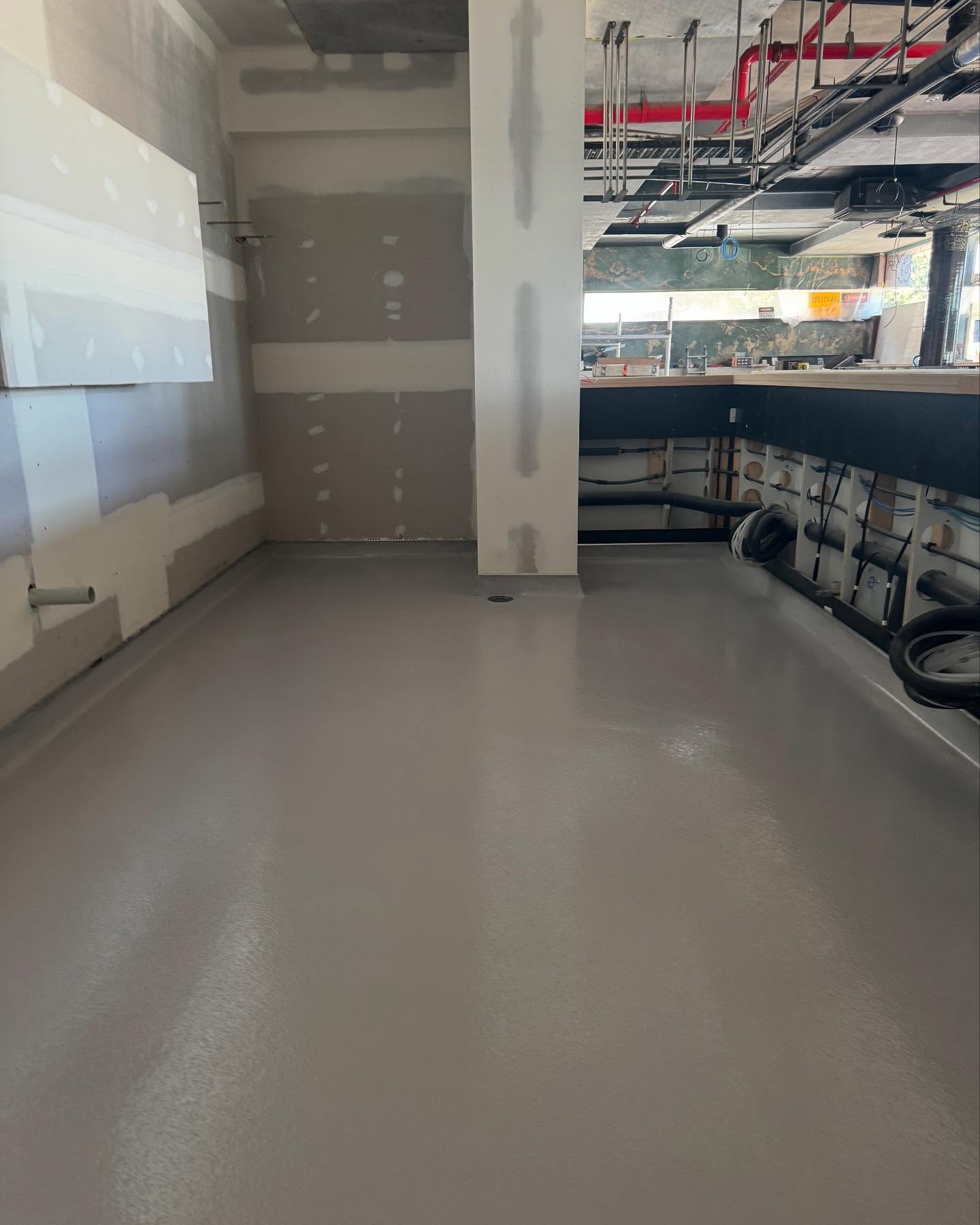 Commercial epoxy floor coatings for food and bar prep areas in melbourne vic