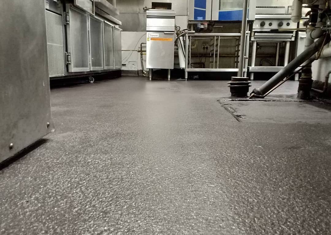 Polyurethane concrete floor for commercial kitchens in melbourne