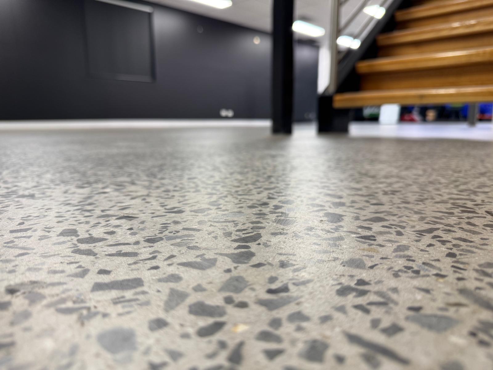 residential polished concrete floor melbourne