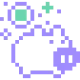 Purple piggy bank icon with a coin slot on top and a dollar sign on its side.