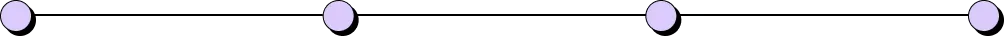 Two horizontal rows each containing four light green circles on a black background, with the rightmost circle in each row partially cut off at the edge.
