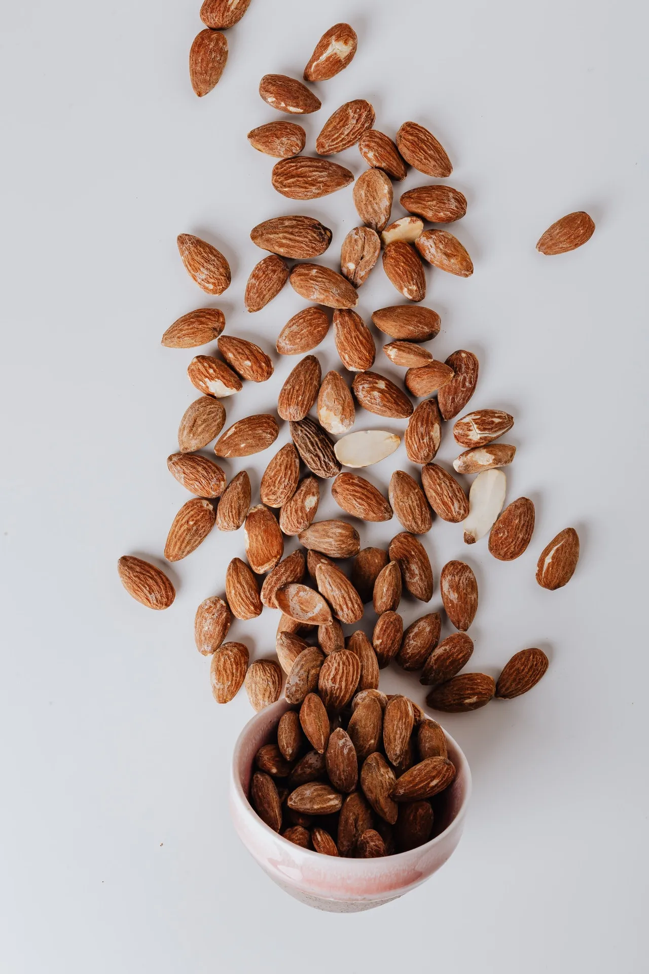 Bowl of almonds