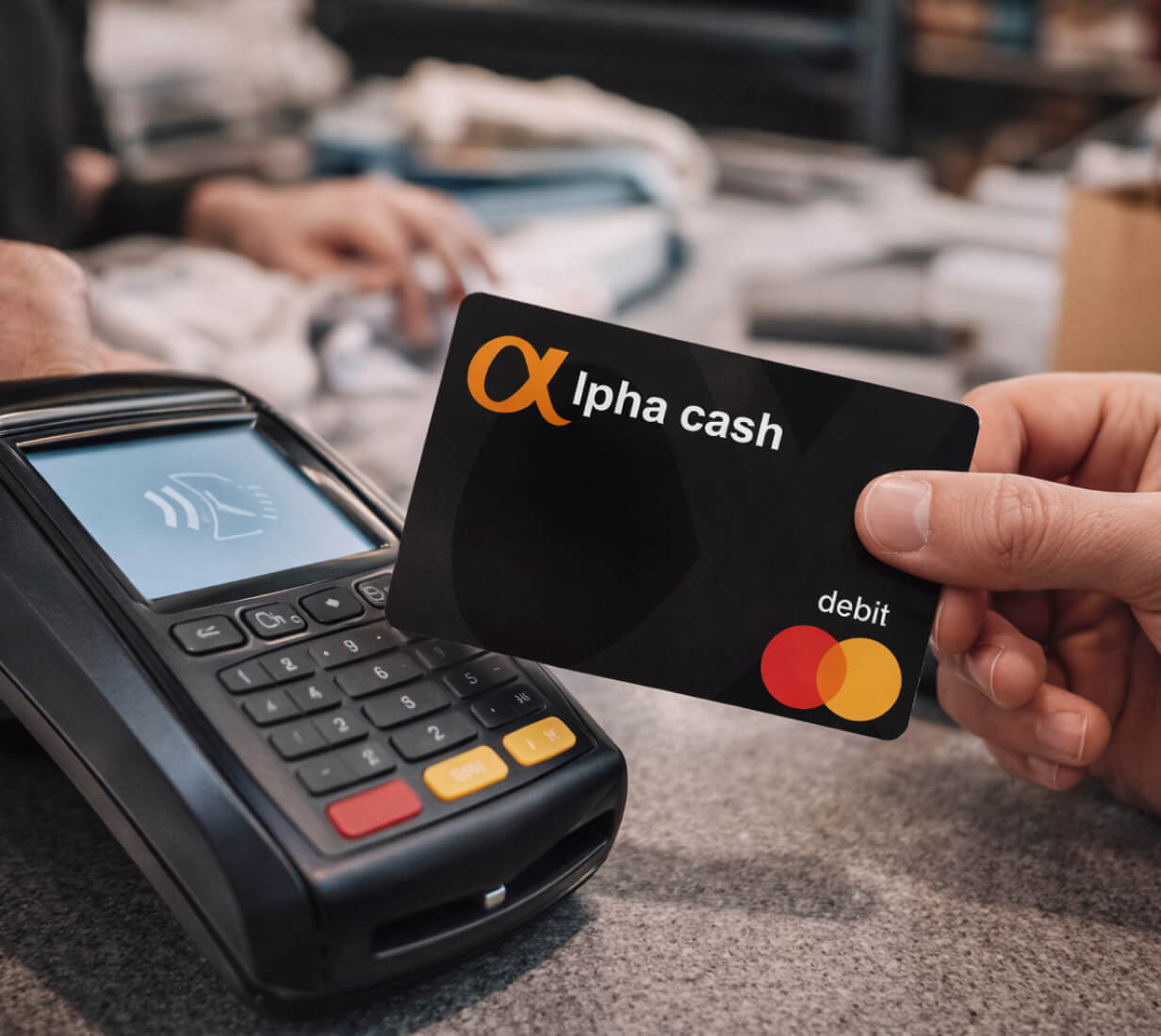 Alpha Cash Debit Card Image