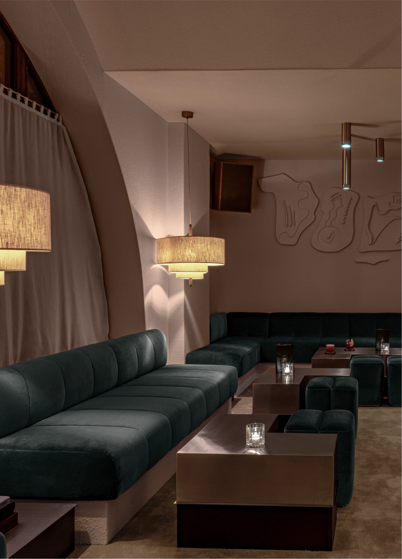 Experimental Cocktail Club lounge interior, Val d'Isère