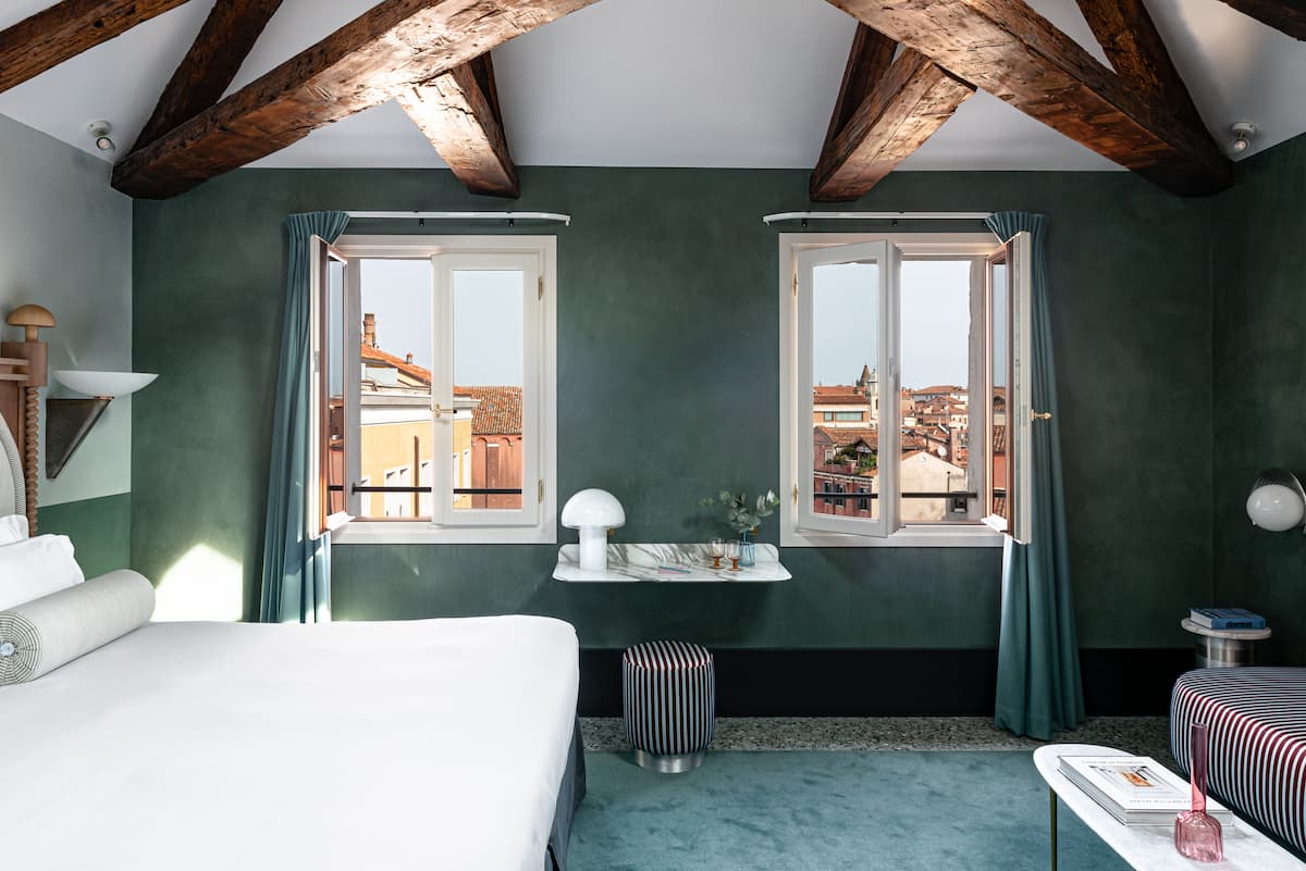La meilleure chambre du meilleur Hôtel de charme de Dorsoduro : Il Palazzo