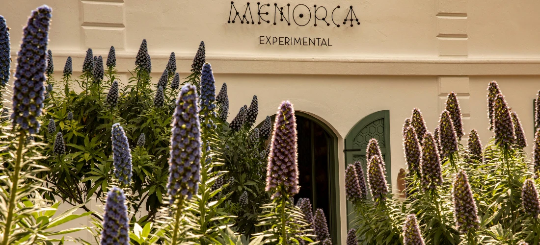 Ingresso del giardino del Menorca