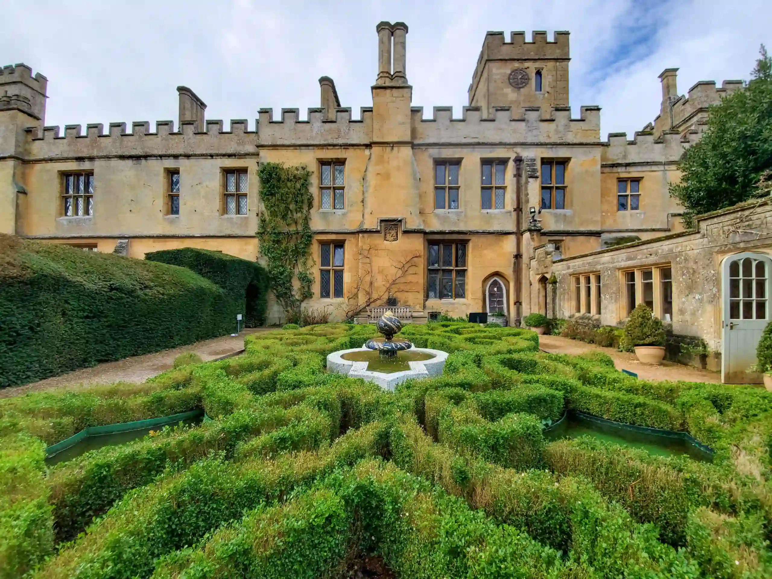 Sudeley Castle en el Hotel Cowley Manor en los Cotswolds