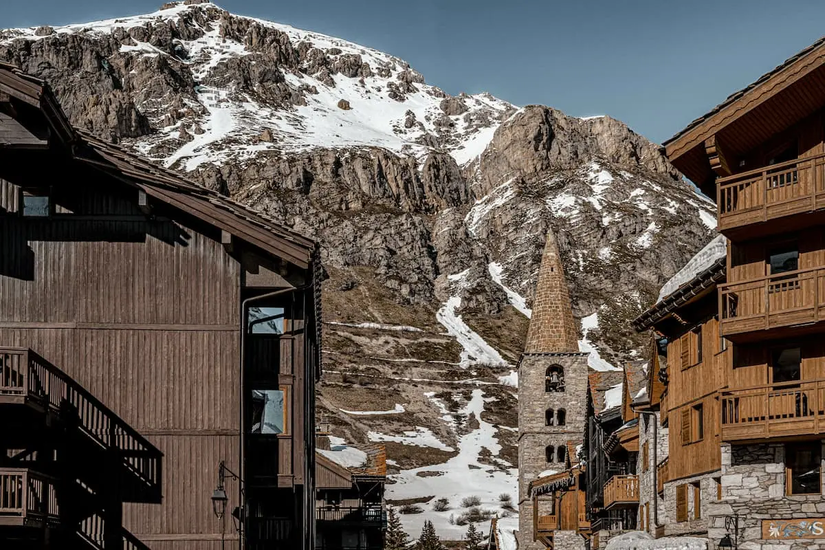Vistas a la montaña en el Hotel Villa Experimental Val d'Isère