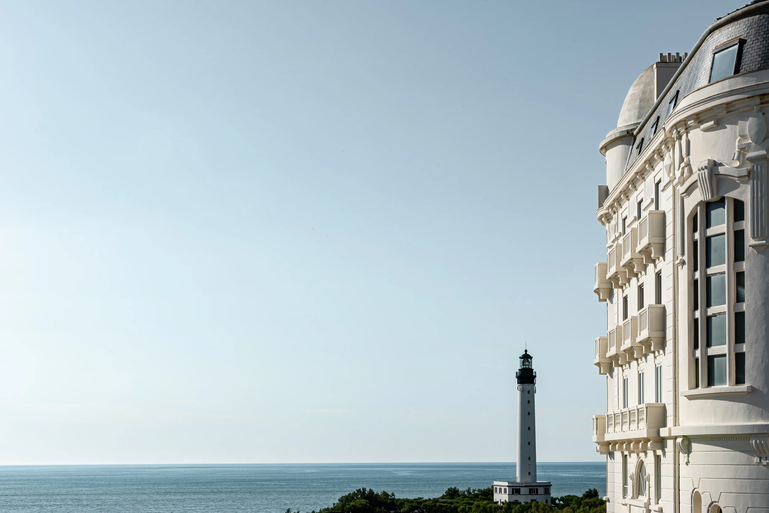 regina biarritz hotel with sea view