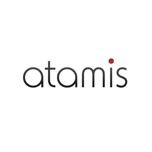 Atamis prekės ženklas su raudonu tašku virš raidės i.