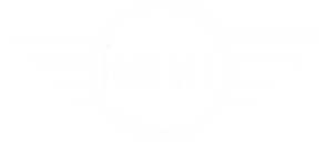MINI brand logo featuring the word 'MINI' inside a circle with stylized wings extending horizontally.