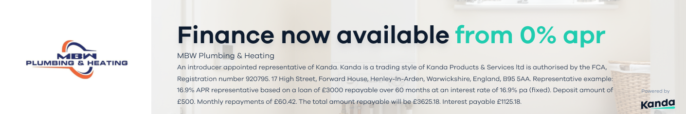 Finance now available