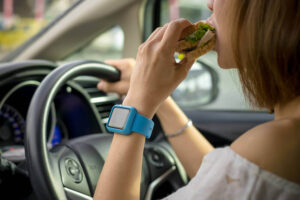 If you've been injured in an accident that involves eating while driving, contact Zervos & Calta, PLLC, today for a free, no-obligation consultation.