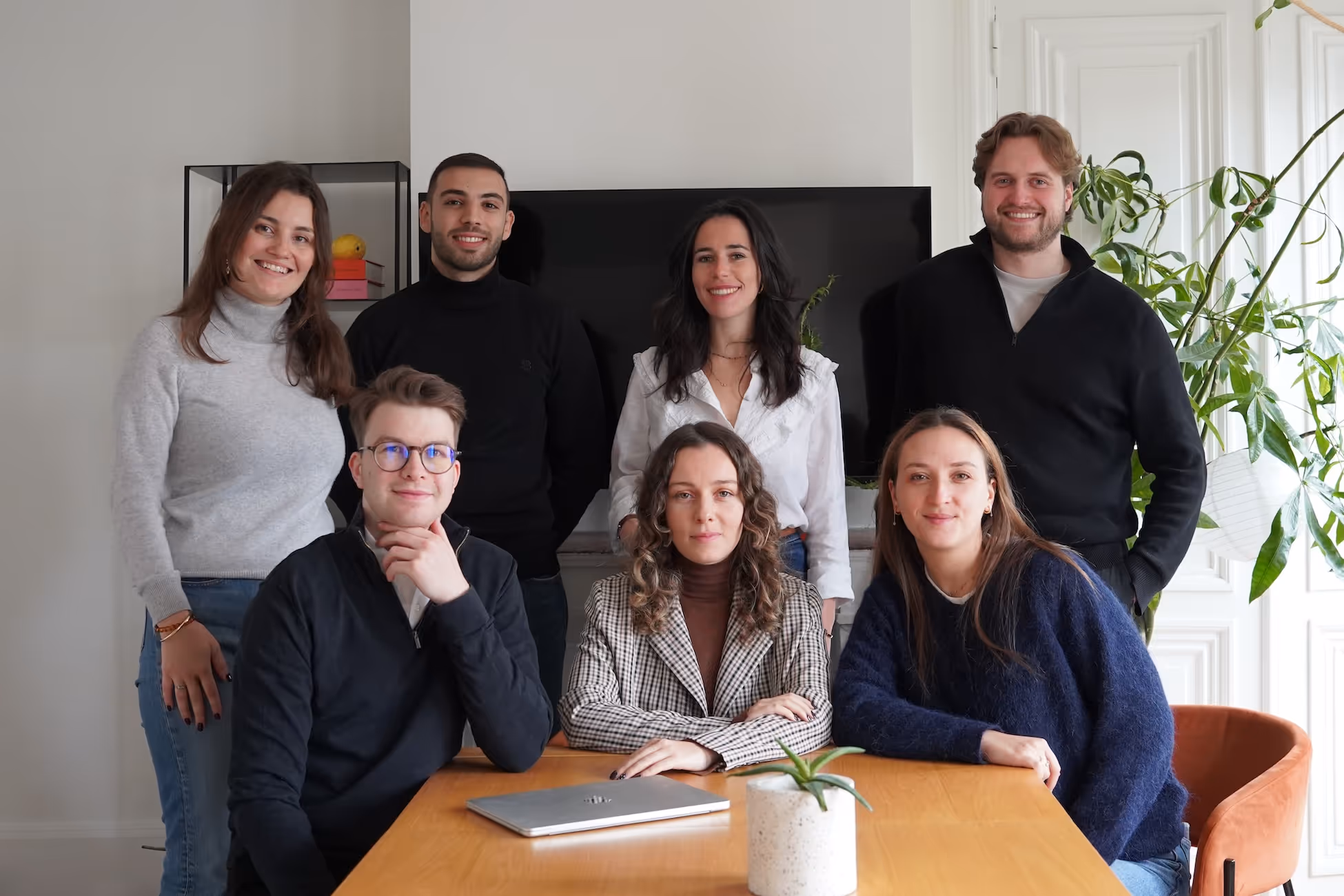 l'équipe data management dans leurs bureaux