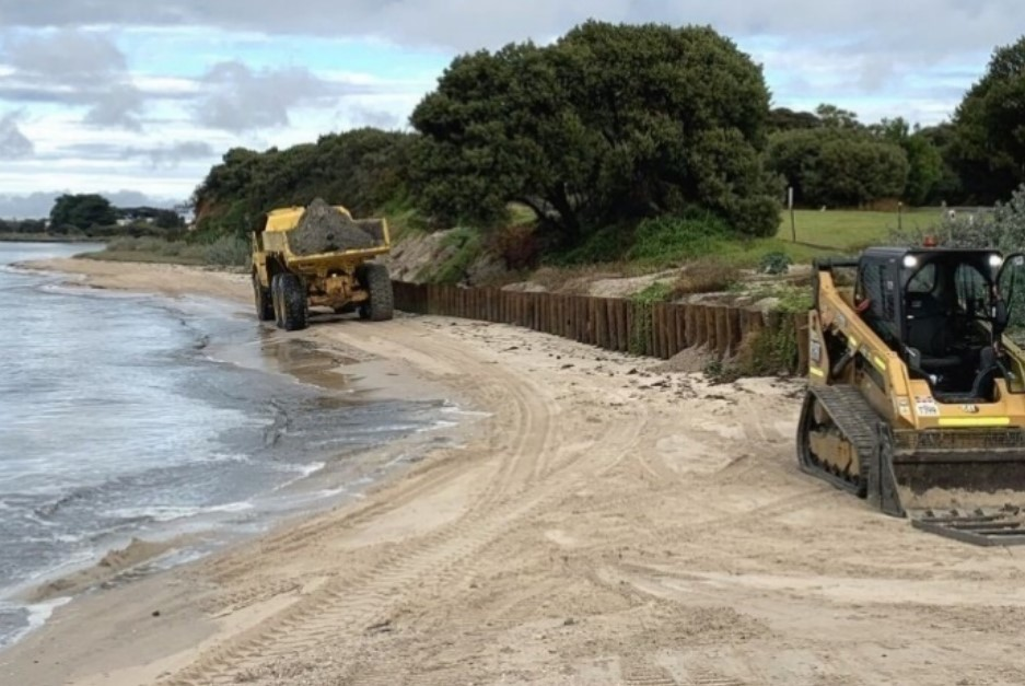 St Leonards beach coastine