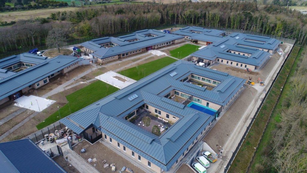 Drone image of NFMHS Portrane