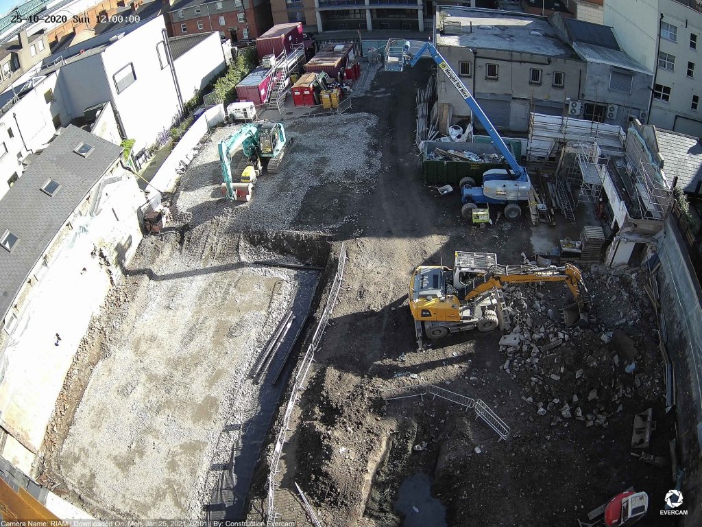 Camera View of RIAM Construction Site