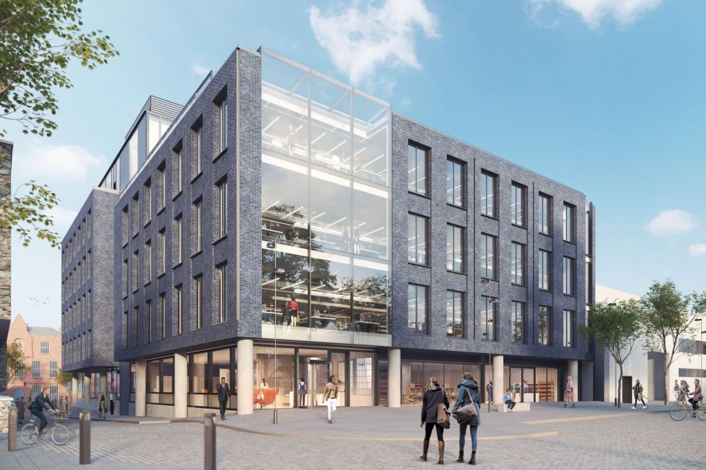 CGI image of The Eight Building