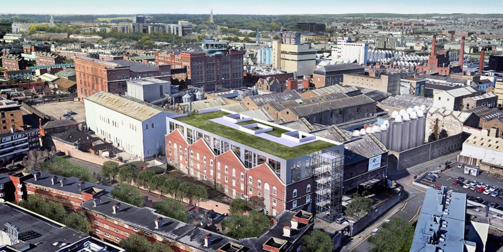 Computer Generated Image of The Guinness Enterprise Centre