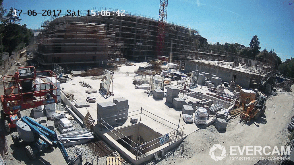 time-lapse construction image of Marianella, by Cairn Homes