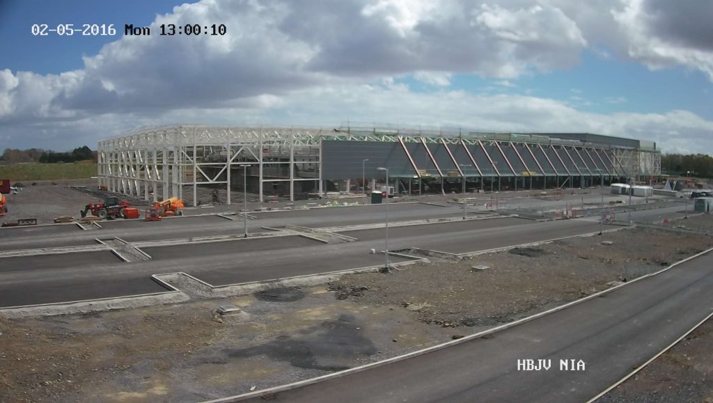 National Indoor Arena - Construction Timelapses Underway in Dublin