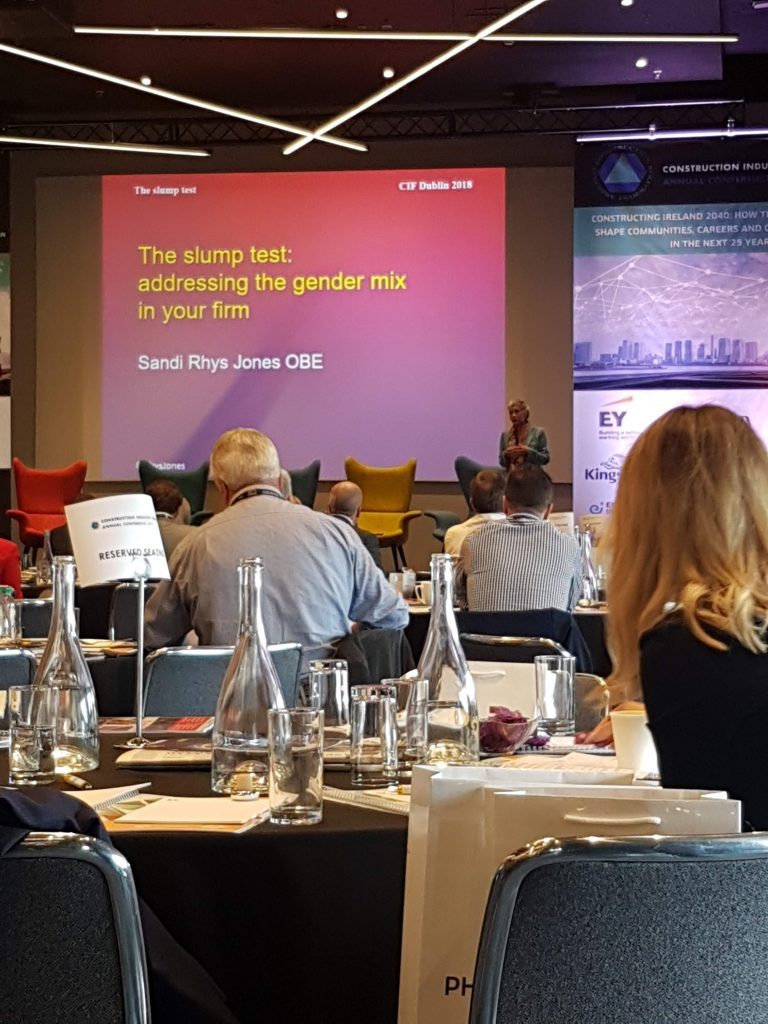 CIF Conference looking at gender diversity in the construction industry.