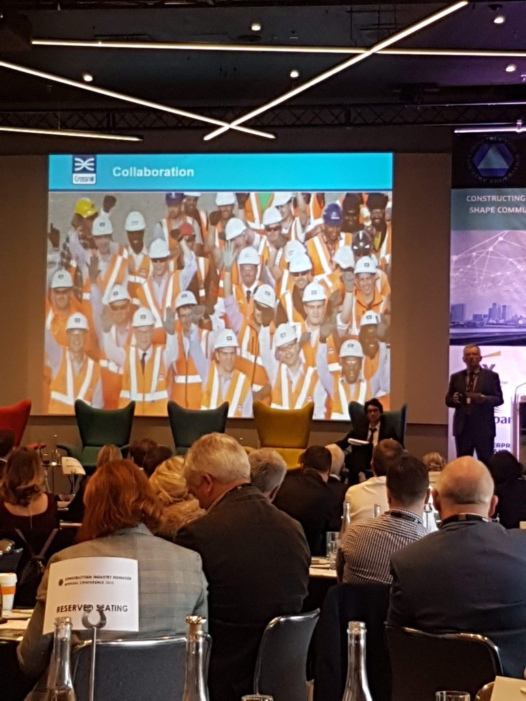 Chris Sexton, Technical Director at�Crossrail�took the CIF Conference audience through the �16.8 billion London Crossrail Project