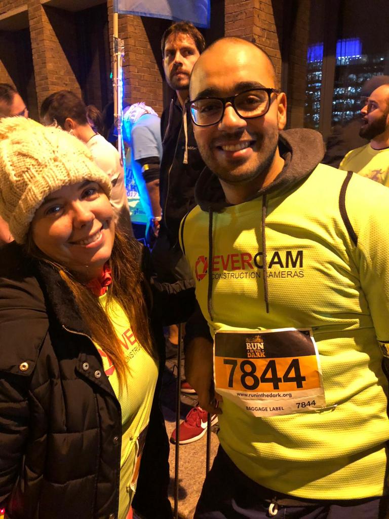 Tammy Bennette at Run in the Dark Dublin