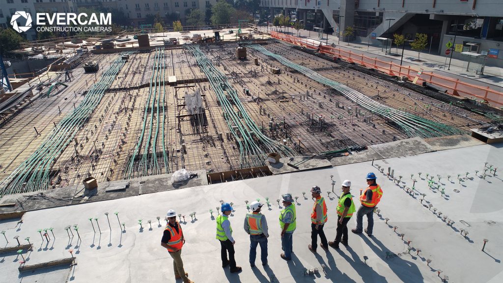 Evercam construction cameras blog post with handle.com