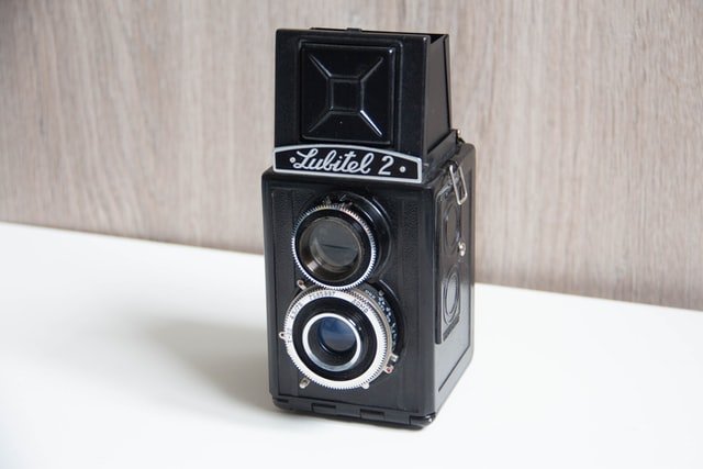 Old Soviet-Era film camera