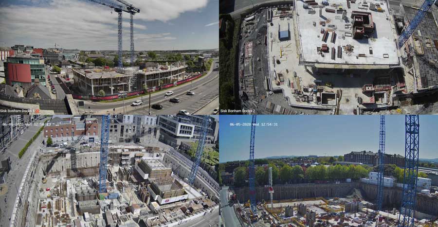 sisk projects using evercam cameras