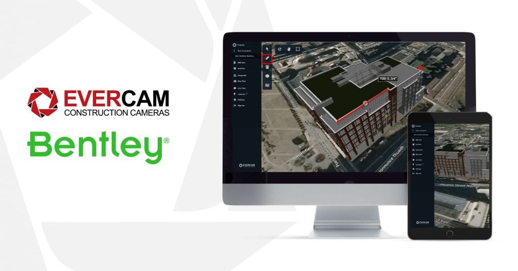 EVERCAM Construction Cameras Acquires Funding from Bentley iTwin Ventures to Expand Construction Camera Digital Twin Capabilities