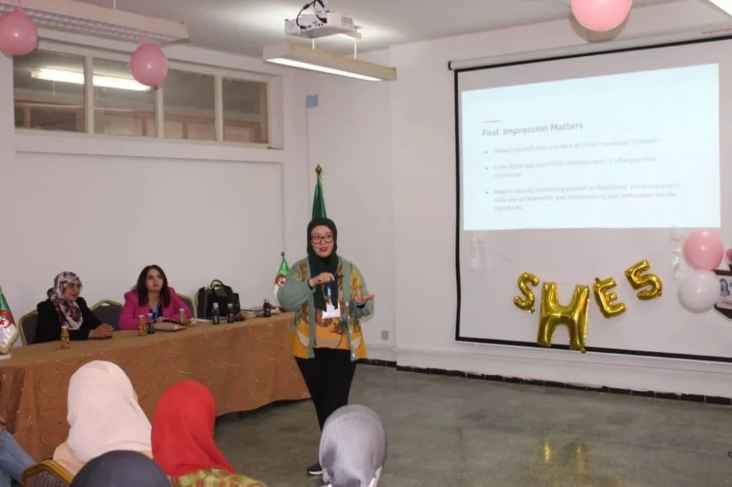 Amina mentoring event