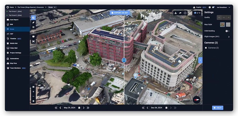 he ability to see and share visual data immediately helps progress reports go smoothly