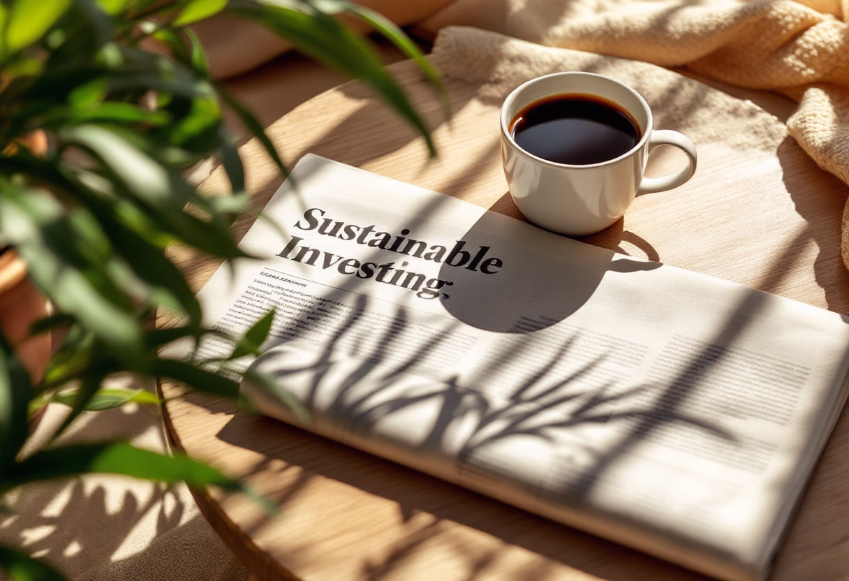 image of newspaper article for a financial advisor