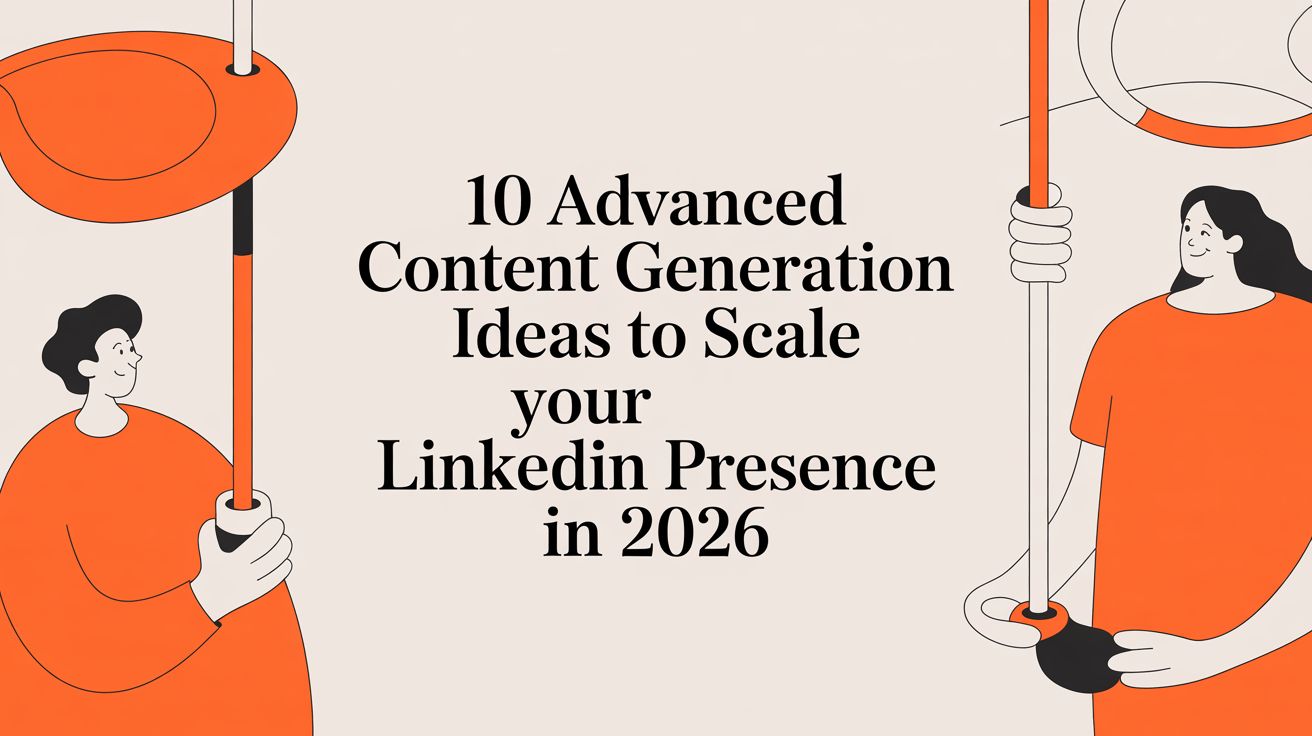 10 Advanced Content Generation Ideas to Scale Your LinkedIn Presence in 2026