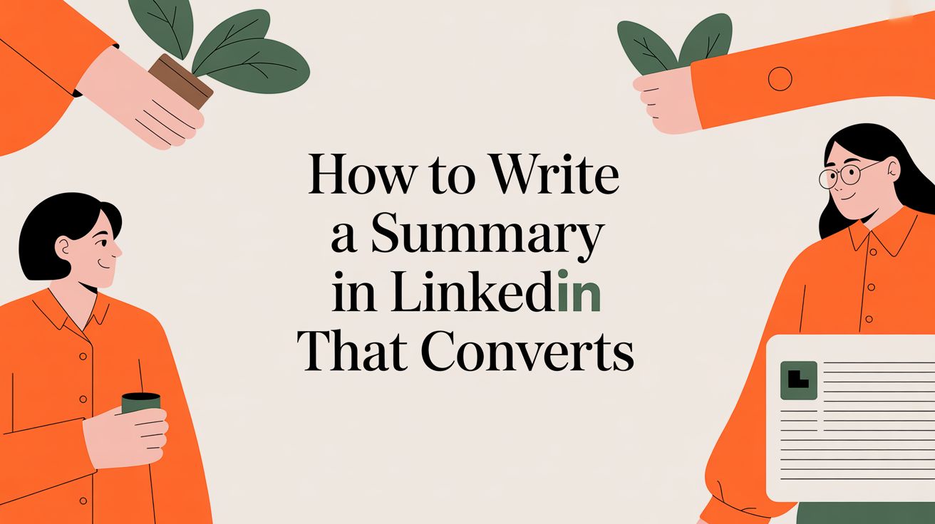 How to Write a Summary in LinkedIn That Converts: A Step-by-Step Guide