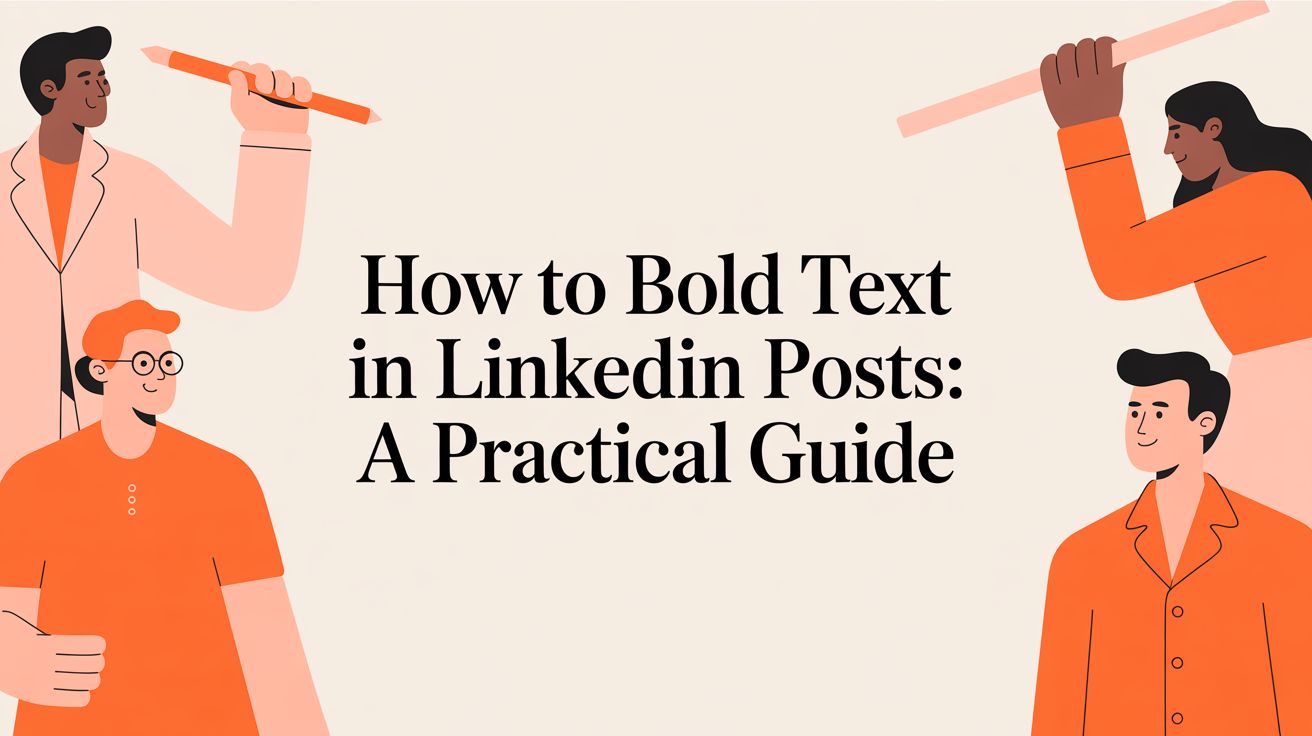 How to Bold Text in LinkedIn Posts: A Practical Guide