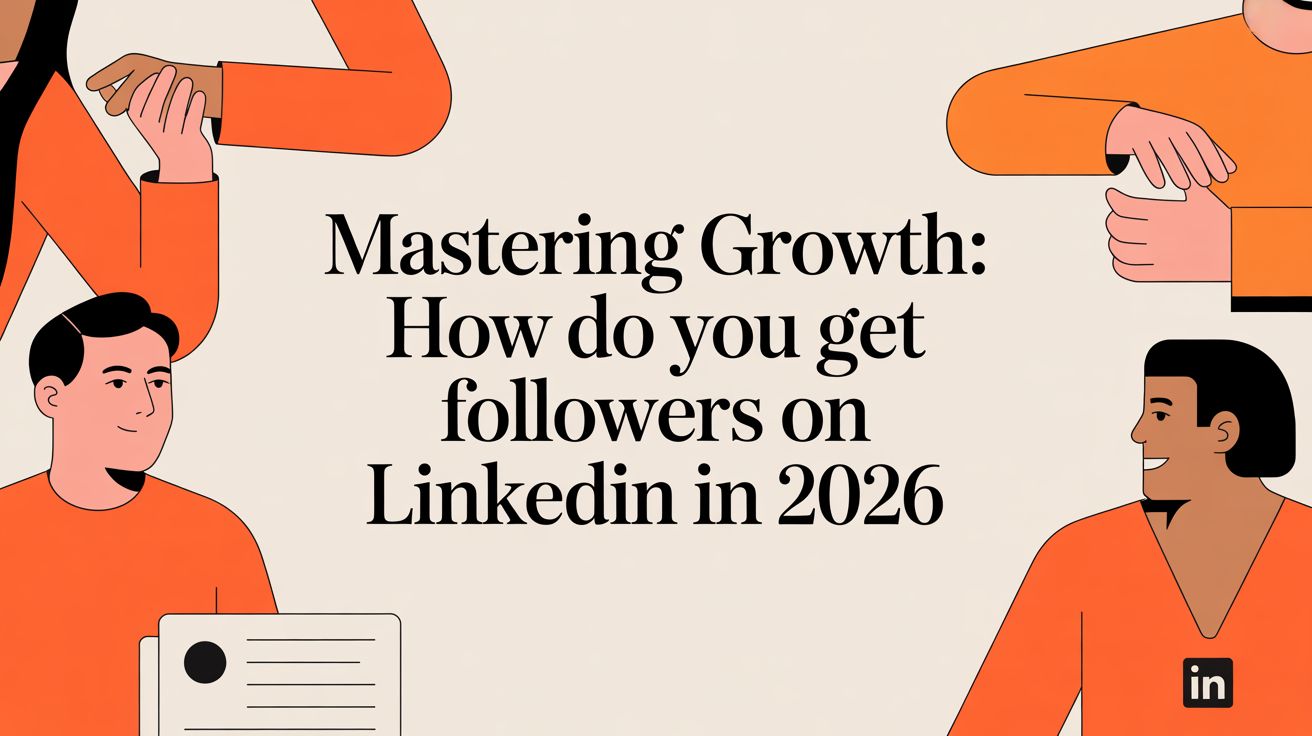 How Do You Get Followers on LinkedIn? A Step-by-Step Guide for 2026