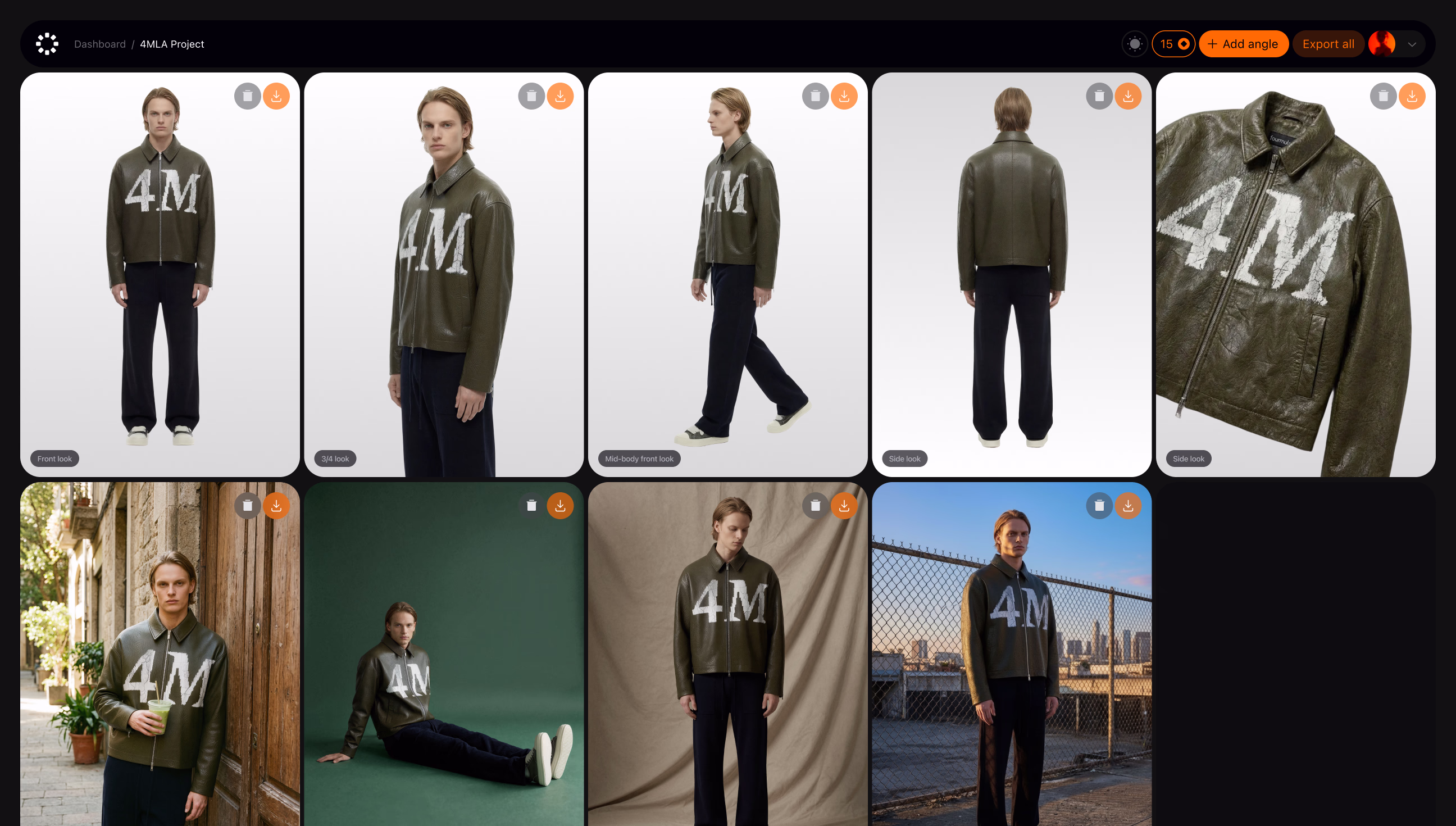 Dark green liquid soap dispenser bottle labeled 'FOURMULA' with a black pump and a leafy plant branch beside it.